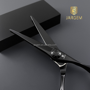 Black <span class=keywords><strong>Knight</strong></span> Series 6 Inch Thủ Kéo Cắt Tóc Chuyên Nghiệp Nhật Bản Vg10 Kéo Cắt Tóc Kéo - Product Image 2