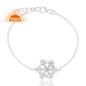 Mejor Venta de plata esterlina Natural Cz Gemstone Cuff Bangle Diseño personalizado Joyería para mujeres Regalo para ella - Product Image 1