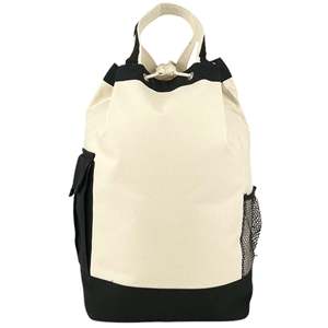 Bolsa de Viaje de Lona de Algodón Beige de Lujo Explorer, Bolsa de Fin de Semana Informal, Plegable, para Gimnasio, Uso en Exteriores, Forro de Poliéster, Bolsas de EE. UU. - Product Image 6