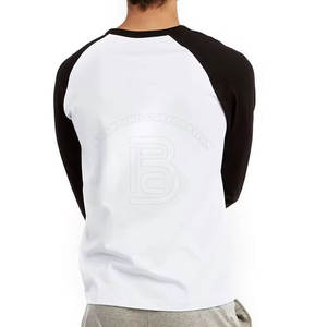 T-shirt pour homme respirant, nouveau style, vente en gros, prix de gros, logo personnalisé, design, col rond, manches longues - Product Image 2