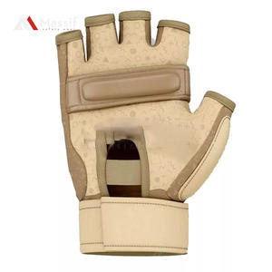 Nouveaux gants de boxe MMA en cuir PU à demi-doigts, flexibles, à séchage rapide, avec logo personnalisé, protection professionnelle, service OEM - Product Image 5