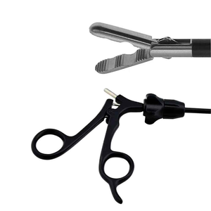 คีมจับตับน้ำดีแบบ Maxi Grip  ฟันหยักไขว้ ขนาด 5 มม. x 33 ซม. เครื่องมือผ่าตัดผ่านกล้อง สแตนเลสสตีล CE Narham Enterprises - Product Image 2