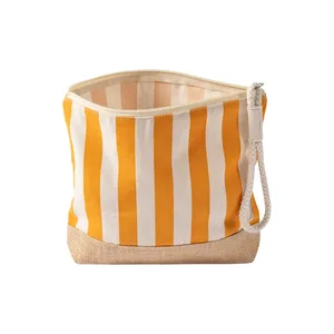 Borsa Clutch Personalizzata Silva in Cotone e Juta, Borsa Promozionale Personalizzabile per Gadget - Product Image 2