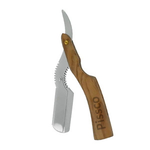 Navaja de Afeitar Recta para Hombre, Navaja de Barbero de Filo Recto, Cuchillo de Afeitar para Barba - Product Image 6