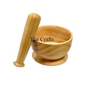 Mortero y Maja de Madera de Último Diseño para Uso en el Hogar, Hotel y Cocina, Más Vendido, con Calidad Superior - Product Image 6