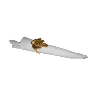 Design attrayant moderne rond de serviette mariage et fêtes dîner Table accessoires serviette tenant support décoration noël - Product Image 3