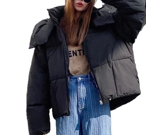 Veste à capuche pour femmes fabriquée par le fabricant, conception personnalisée, veste d'hiver en gros, veste coupe-vent de haute qualité - Product Image 4