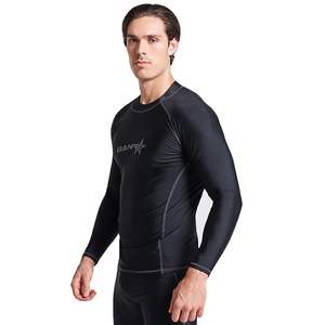 quick dry Long Sleeve Rashguard Men Swimsuit Tops <b>Swimming</b> Suit UPF 50+ Beach Rash Guard Diving Surfing <b>Shirt</b> for men - Product Image 4