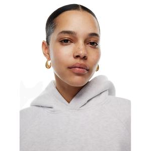 Pull à capuche en polaire pour femme, 100% coton de haute qualité, sweat-shirt personnalisé, Style Streetwear, Design de marque personnalisé - Product Image 2