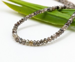 Perles rondelles à facettes multi-diamants Perles de pierre scintillante multicolore naturelle pour la fabrication de bijoux 15 pouces de long AAA + Perle de qualité - Product Image 5