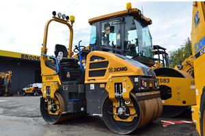 เครื่องบดอัดดินแบบลูกกลิ้งสั่นสะเทือน ABG XD120S แบบลูกกลิ้งคู่ พร้อมปั๊มไฮดรอลิก Huade ใช้เครื่องยนต์ Changchai/Cummins ลูกปืนมอเตอร์-ขาย - Product Image 3