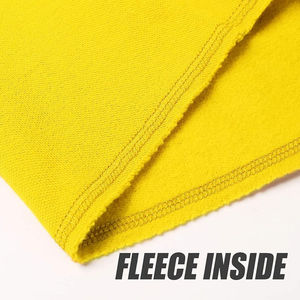 Buena calidad al por mayor de los hombres de lana corto de color amarillo de algodón poliéster hecho Jogging correr al aire libre pantalones cortos para adultos - Product Image 5