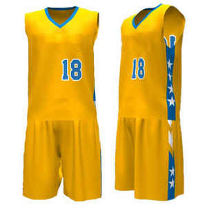 Uniforme de basket-ball rétro à sublimation personnalisée pour hommes | Ensemble gilet unique et kit de maillot, design durable et élégant - Product Image 4