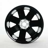Jantes de voiture en alliage d'aluminium monobloc forgé NNX 17 18 19 20 21 22 23 24 pouces Noir usiné