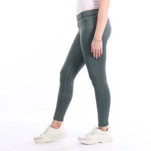 Fournisseur en gros de leggings d'équitation collants sur tissu technique collants entièrement personnalisables pour enfants - Product Image 2