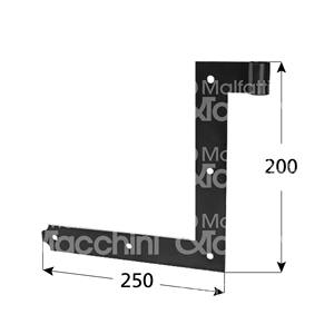 Artículo CANTONALE TORINO 242 Pintado negro El paquete contiene: 12 mano derecha 12 mano izquierda - Product Image 1
