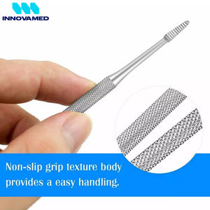 Kit de soin des ongles incarnés en acier inoxydable – Limes et curettes manuelles pour le traitement des bords incarnés - Product Image 6