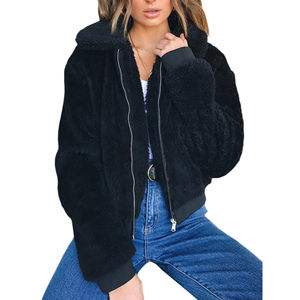 Premium Women's Sherpa <b>Fleece</b> <b>Jackets</b> Custom Wholesale Fashion Casual Street Wears Winter <b>Warm</b> Wholesale Wear Sherpa <b>Jackets</b> - Product Image 6