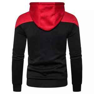 2025 exclusivo logotipo personalizado hombres Puf impresión 380gsm ecológico transpirable Zip Hoodie invierno bordado Sudadera con capucha de gran tamaño - Product Image 5