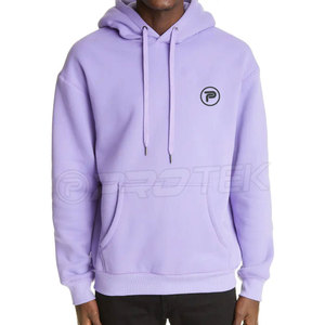 เสื้อฮู้ดแบบสวมหัวของผู้ชายเสื้อฮู้ดทรงโอเวอร์ไซส์สีพื้นแบบเรียบง่ายสำหรับฤดูหนาว - Product Image 2