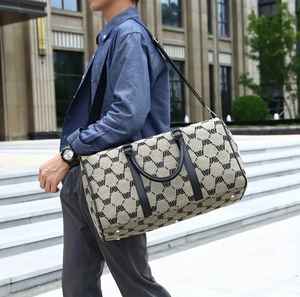 Bolsa de Viaje Vintage, 1 Pieza, de Poliéster, con Cierre de Cremallera, Unisex, para Uso en Exteriores, Gran Capacidad, Lavable a Mano - Product Image 1