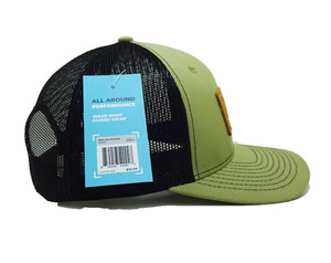 Logo personnalisé broderie 3D cuir Patch camionneur chapeaux 6 panneaux unisexe sport en plein air voyage chapeaux Vietnam - Product Image 4