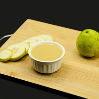Pure natuurlijke guave puree, bestseller, aseptisch witte guavepasta, gefilterde guave puree in aseptische zak, 100% natuurlijk.