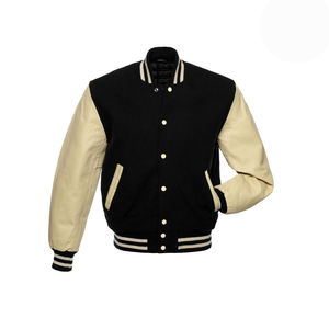 High Quality Letterman Varsity <b>Jackets</b> Wool Body Genuine Leather Sleeves Winter Wear <b>Smart</b> and Stylish Men's <b>Jackets</b> - Product Image 2