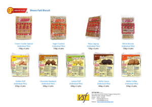 Shoon Fatt các loại bánh quy chúng ta hãy bên các loại 600g x 6 tins - Product Image 6