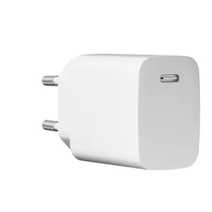 Pengisian daya efisiensi tinggi-adaptor USB-C 20W dengan colokan EU-daya andal untuk perangkat Anda