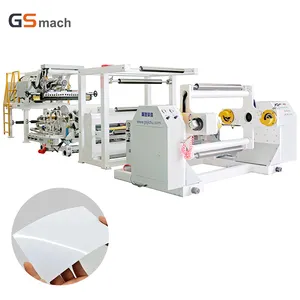 New Paper Coating Laminating Machine for A4 Paper for Film Laminations for Plastic Industries with PE PP PLA HDPE Processing