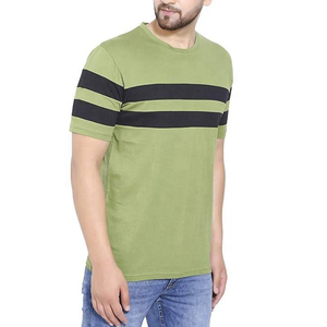 Camiseta de Hombre 100% Algodón, con Logotipo Personalizado Serigrafiado, Cuello Redondo, Diseño Sólido, Anti-Pilling, Estilo Formal - Product Image 5
