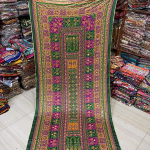 Vestido de verano de seda bordado, ropa de boda de marca paquistaní - Product Image 1