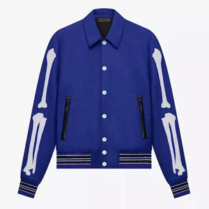 Chaquetas universitarias de béisbol de cuero genuino de la mejor calidad Chaquetas de letras de invierno personalizadas de nuevo estilo de Power Hint - Product Image 2