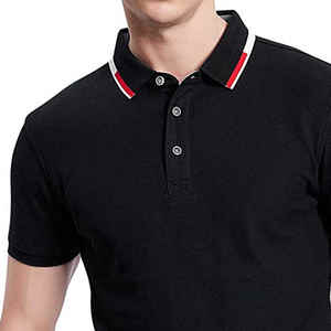 Chemise de golf décontractée pour homme, de haute qualité, fabriquée en usine, 100% coton, manches courtes - Product Image 6
