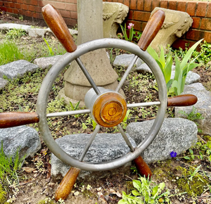 Handmade Creations Vintage Boat <b>Wheels</b>, Antique <b>Ships</b> <b>Wheel</b>, Helm, Nautical Home Decor Best Nautical <b>Ship</b> <b>Wheel</b> Handmade Decor - Product Image 1