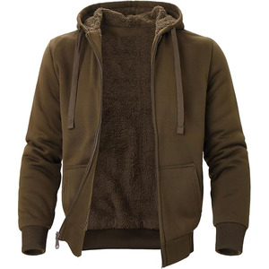 Sudadera con Capucha de Invierno para Hombre, Estilo Urbano, 100% Algodón, Transpirable, de Secado Rápido, Diseño con Bolsillo, Tinte Liso, Personalizable, OEM/ODM, Suministro al por Mayor - Product Image 1