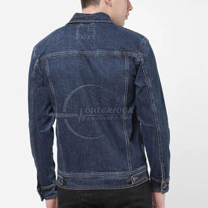 Vente en gros 100% coton Veste en jean pour hommes Dernier style Street Wear pour l'hiver Prix bas - Product Image 3