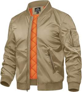 Chaqueta Cortavientos con Forro Acolchado de Alta Calidad OEM, Servicios de Moda al por Mayor, Chaquetas Cortavientos de Nailon Elegantes para Hombre - Product Image 1