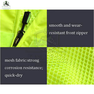 Chaleco de Seguridad de Alta Calidad ANSI Clase 1, Cómodo, con Luz LED Intermitente, Impermeable, de Algodón/Poliéster, con Logotipo y Color Personalizados para Hombre - ¡Oferta! - Product Image 6