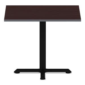 Plateau de table réversible en stratifié Alera ALETTSQ36CM 35,38 po. X 35,38 pouces Cerisier/Mahogany carré moyen pour bureau et cuisine - Product Image 2