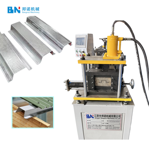 오메가 그루브 용골 롤 성형 기계 모자 프로필 천장 만들기 기계 스틸 프레임 및 도리 제품 - Product Image 1