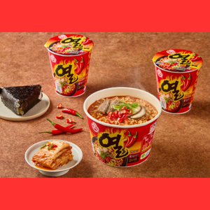 Ottogi Yeul <b>Ramen</b> <b>Spicy</b> Small Cup 15pcs - Quick & <b>Spicy</b> Ready to Eat <b>Noodle</b> for Wholesale - Product Image 5