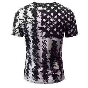 Hombres Algodón Poliéster Sublimación Impreso Camiseta Manga Corta Ligero Casual Wear Moda - Product Image 2