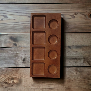 Decorative Snacks serving platter Natural Brown Rectangular Mango Wood Tray <b>Hand</b>-Carved Eco-Friendly Dining Tabletop Tableware - Product Image 4