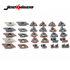 Jeekvisen ตัวแทรกการหมุนทังสเตนคาร์ไบด์เครื่องมือตัด CNC แบบกำหนดเองสำหรับแทรกร่องกลึง indexable สแตนเลส - Product Image 1
