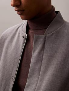 Chaquetas Bomber de Algodón y Poliéster Personalizadas al por Mayor, Chaquetas de Invierno para Hombre, Talla Grande, Resistentes al Viento, Transpirables, con Diseño de Parches - Product Image 3