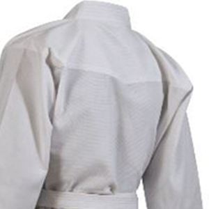 Venta caliente blanco liso BJJ Gi personalizado artes marciales uniforme perla Tejido ligero algodón Kimono para adultos a precios razonables - Product Image 5