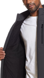 Chaqueta Softshell Personalizada Unisex, Transpirable, Cortavientos, Impermeable, con Cremallera, Forro Polar, Capucha y Cuello, para Trabajo en Invierno y Actividades al Aire Libre - Product Image 5