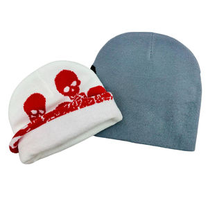 Unisex Custom Winter <b>Warm</b> Knitted Beanie <b>Hat</b> with New Fashion Embroidery Plain Beanie for Travel - Product Image 3